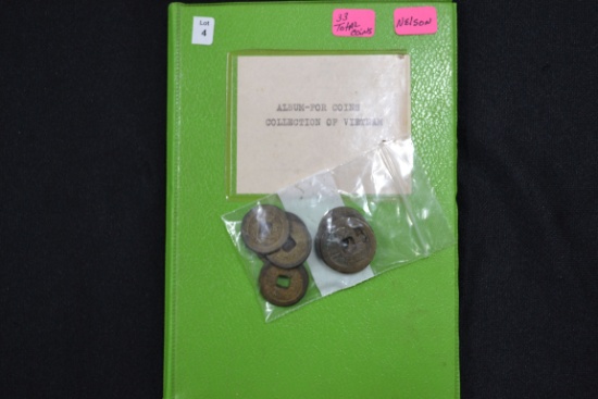 1 Book of Vietnamese Coins; 43 Total Coins