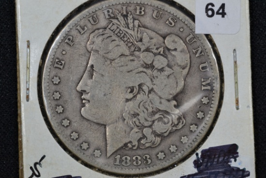 1883-S Morgan Dollar; F