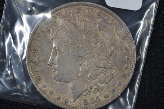 1885-O Morgan Dollar; XF