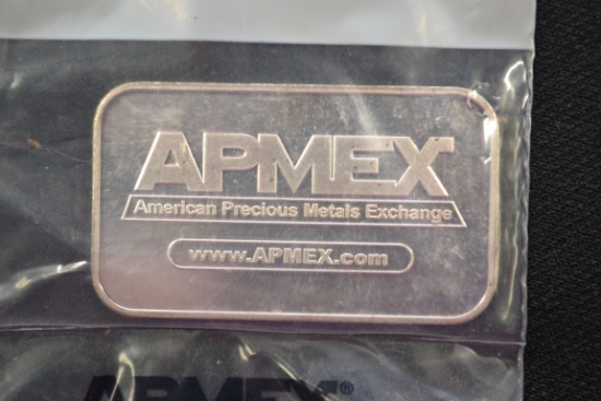APMEX 1 oz. .999 Fine Silver Bar