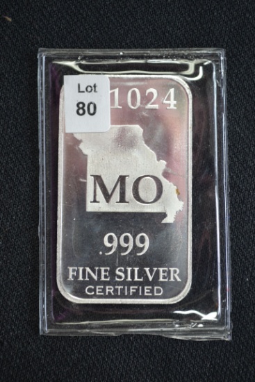 Missouri 1/2 oz. Silver Bar