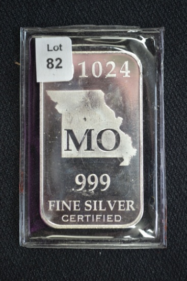 Missouri 1/2 oz. Silver Bar