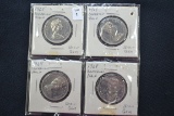 Group of 4 - 1968 Canadian Half Dollars; Gem Unc.