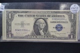 2 - 1935-G One Dollar Silver Certificates; 2xBID