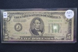 1934 Federal Reserve Five Dollar Note