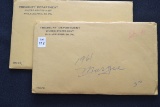 2 - 1961 U.S. Mint Proof Sets; 2xBID