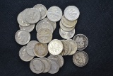1 Lot of 30 Roosevelt Silver Dimes