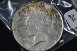 1922 Peace Dollar; AU