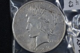 1923-D Peace Dollar; F