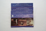 Group of 4- Republic of Marshall Islands First Man on the Moon $5 Commemorative Coins
