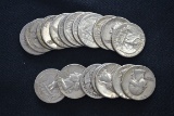 20 - Washington Silver Quarters; 20xBID