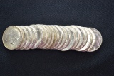 20 - 1964-P Unc. Kennedy Half Dollars; 20xBID
