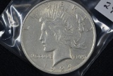 1924 Peace Dollar; AU
