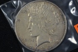 1935-S Peace Dollar; F