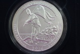 America the Beautiful 5 oz. Silver Round Fort Moultrie/Fort Sumter National Monument, SC