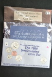 3 - U.S. Mint Sets including 1996, 1997, and 1998; 3xBID