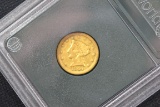 1844-D Liberty Head 2-1/2 Dollar Gold Coin