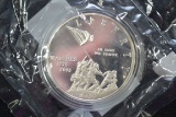 2005 U.S. Marines Silver 1 oz. Commemorative Coin; Choice Proof 63