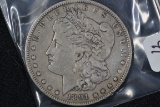 1891 Morgan Dollar; F