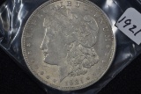 1921 Morgan Dollar; AU