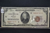 1929 Federal Reserve Bank of Chicago Twenty Dollar Note