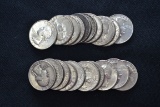 20 - Washington Silver Quarters; 20xBID