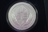 America the Beautiful 5 oz. Silver Round Homestead National Monument, NE