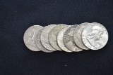 8 - Franklin Half Dollars; 8xBID