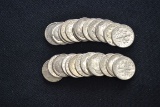 1 Lot of 25 Roosevelt Silver Dimes