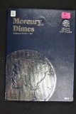 Partial Book of Mercury Dimes including 41 Dimes