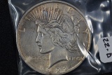 1922-D Peace Dollar; Unc.