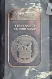 APMEX 1 oz. .999 Fine Silver Bar