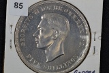 1951 Great Britain Five Shillings; Proof-Like