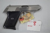 Walther Model TPH .22 LR Cal. Semi-Auto SS Pistol w/6-Rd. Magazine, Original Box and Manual; SN T006