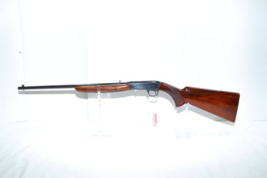 Browning SA .22LR Take Down Rifle w/Good Bluing and Excellent Checkered Wood; Made in Belgium; SN 1T