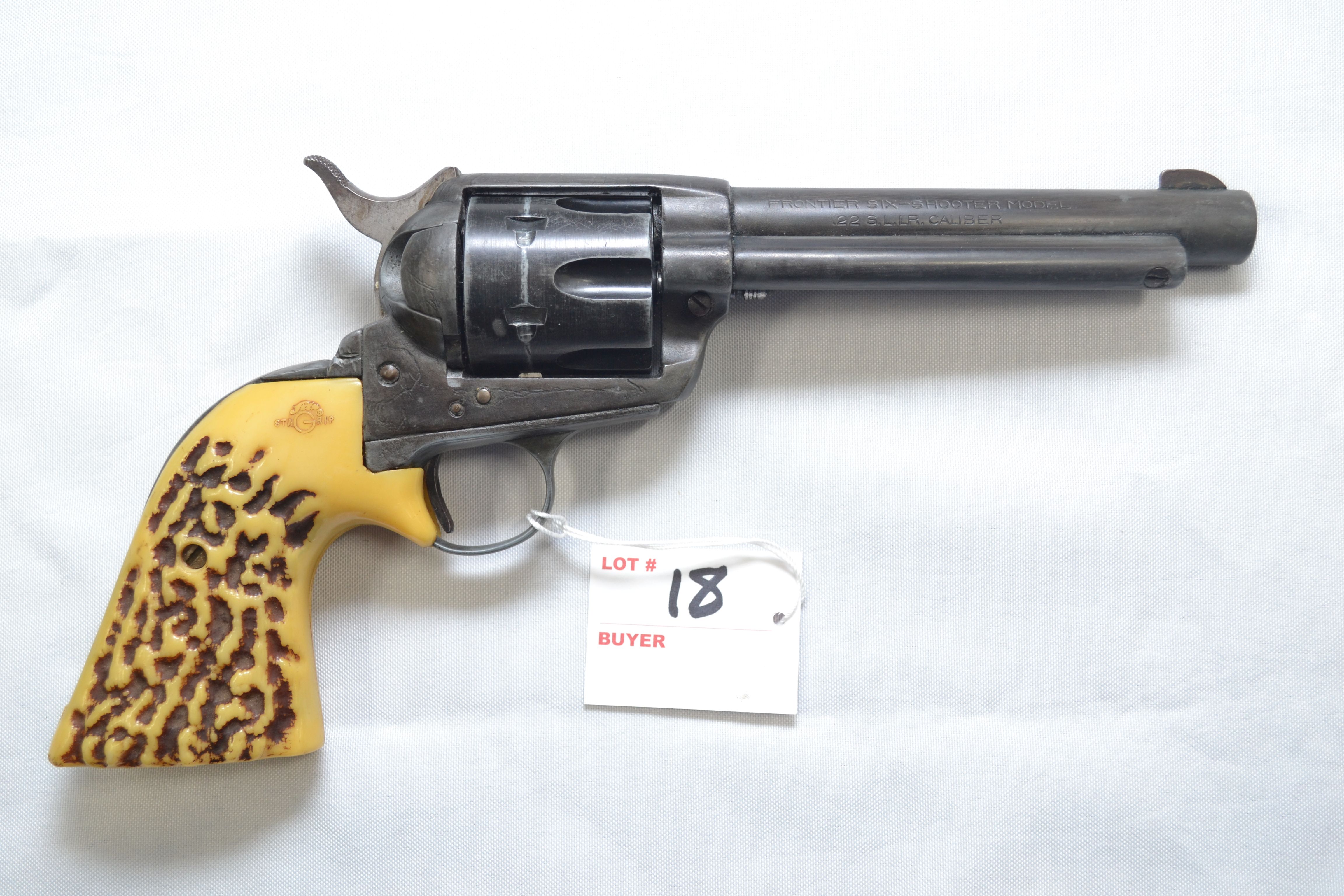 Hy Hunter Frontier Six-Shooter Model .22 S/L/LR | Proxibid