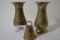 Pair of Brass Flower Pattern 6