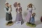 Group of 3 Home Interiors Figurines including Rebekah, Summer Days, and Miss Violet