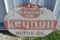Vintage Keynoil Motor Oil Double-Sided Porcelain Advertising Sign; 19