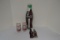 Group of Contemporary Coca-Cola Collectibles including Glasses, Ink Pen, and Thermometer