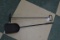 Vintage Cast Iron Cream Stirrer and Ash Scoop