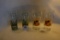 Group of 4 Coca-Cola Christmas Beverage Glasses