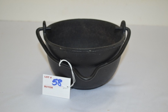 Cast Iron 5-1/2"x4" Soup Pot w/Handle by Layton Lambert