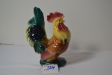 1950s Royal Copley Rooster Figurine; 8