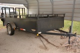 H&H 12'x6.5' Trailer With 22