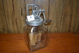 Dazey 4 Quart Butter Churn w/Wooden Paddles