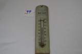 Vintage Wooden Ex-Lax Advertising Thermometer; 9