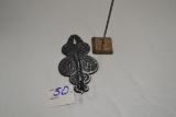 Metal Counter and Wall-Mounted Receipt Holders