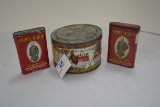 Vintage Butternut Coffee Tin and Prince Albert Tobacco Tins