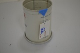 Vintage Standard Oil Tin Rain Gauge with Detachable Base